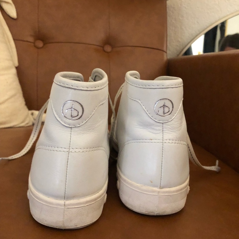 Rag & Bone Leather High Top Sneakers View 4